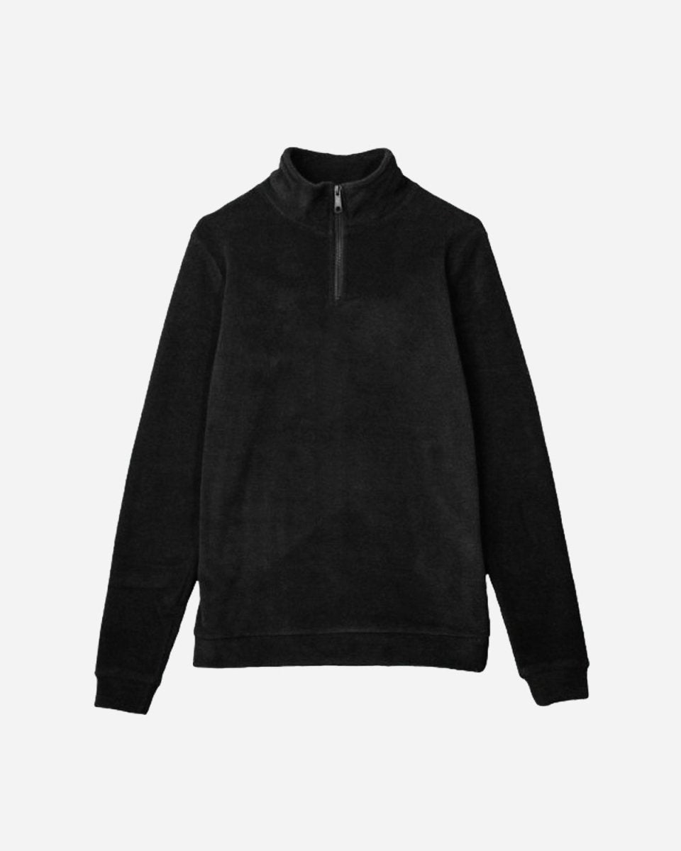 Han Fleece Half Zip - Black - Munk Store