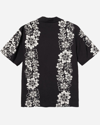 Hawaiiam Pattern Shirt - Black - Munk Store