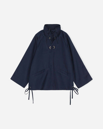 Heavy Twill Oversize Anorak - Sky Captain - Munk Store