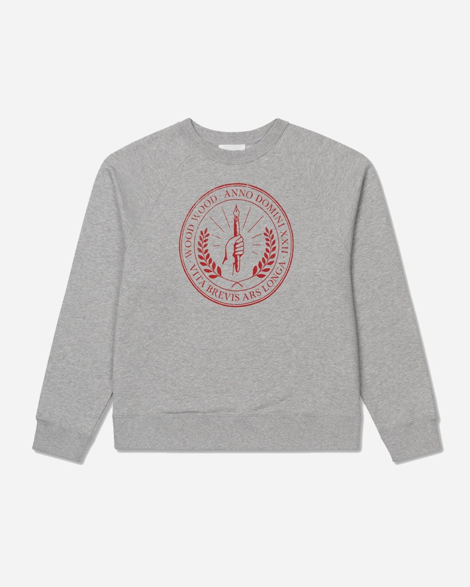 Hope Seal Sweatshirt - Grey Melange - Munk Store