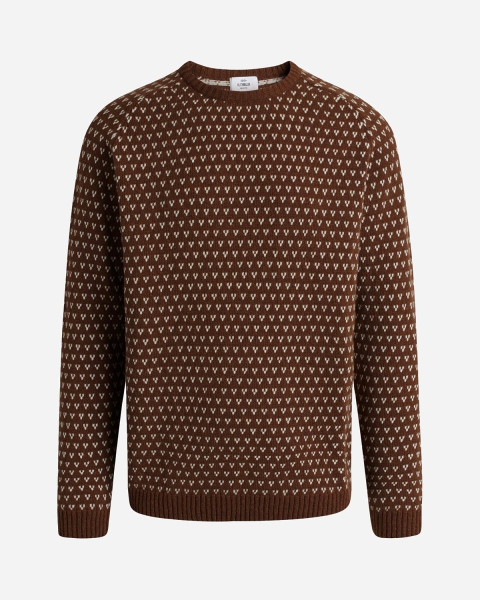 Hugo knit - Earth/Cream - Munk Store