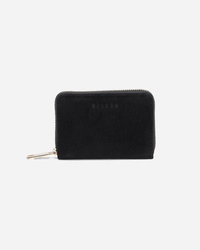 Ida Suede Wallet - Black - Munk Store