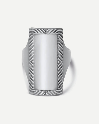 Impression Armour Ring - Sterling Silver - Munk Store