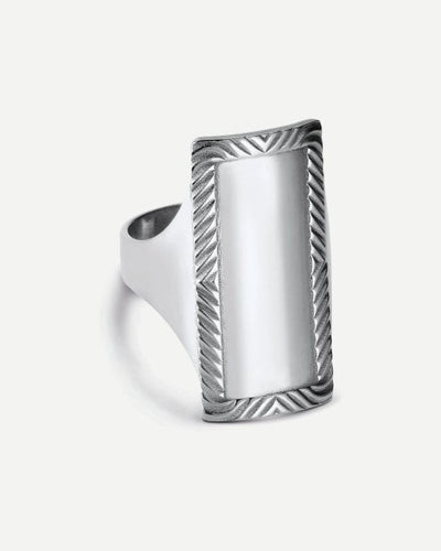 Impression Armour Ring - Sterling Silver - Munk Store