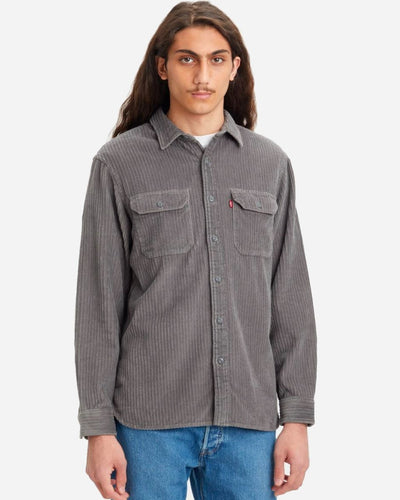 Jackson Worker Shirt - Pewter - Munk Store