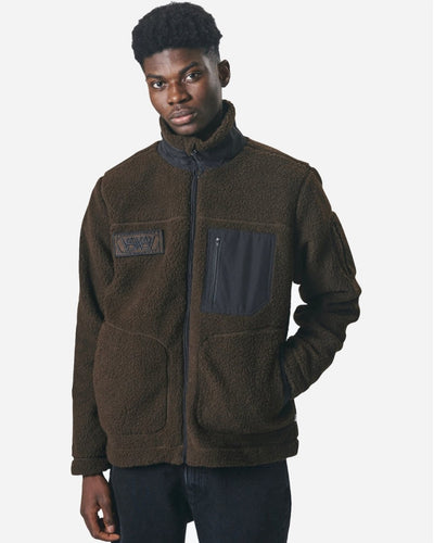 Josh Pile Jacket - Brown - Munk Store