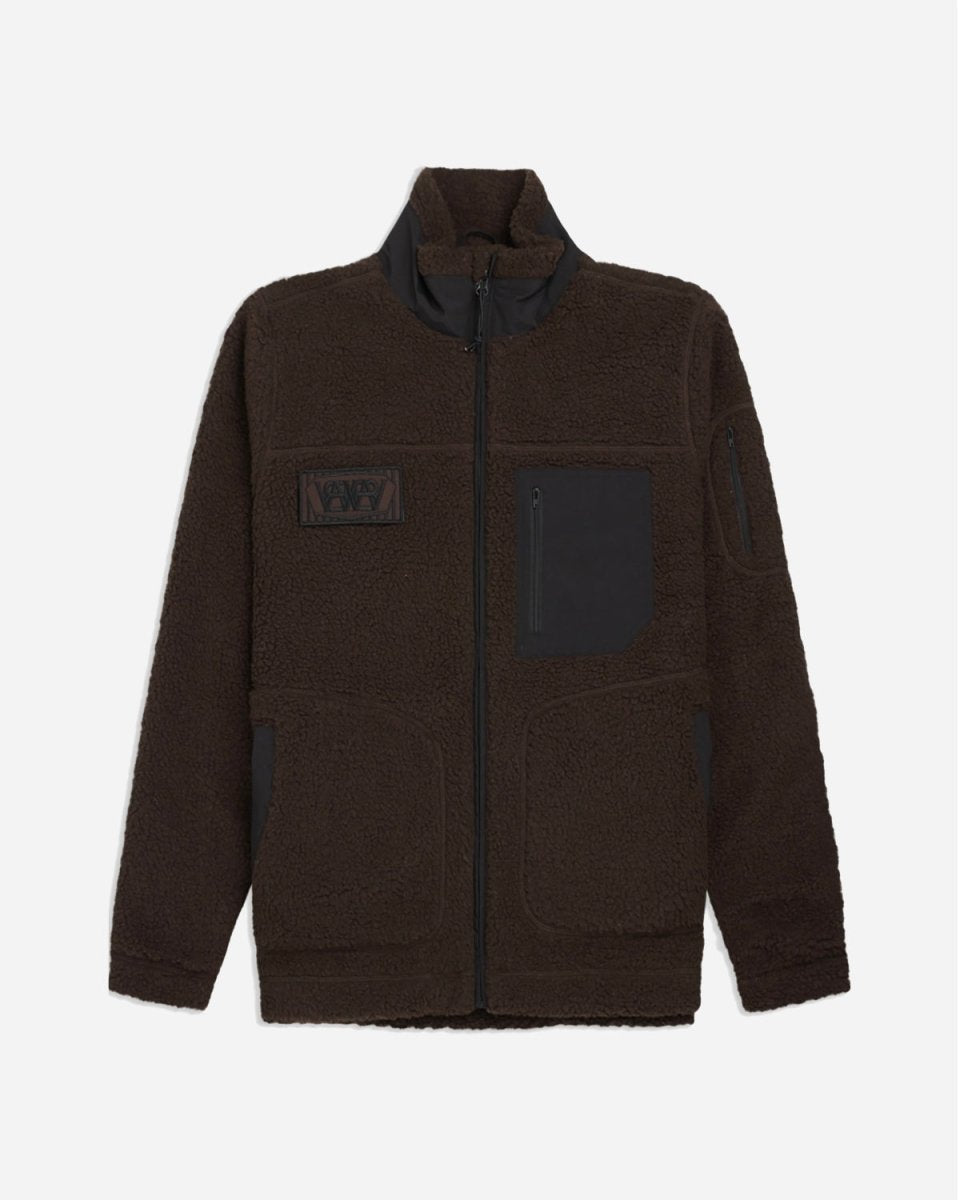 Josh Pile Jacket - Brown - Munk Store