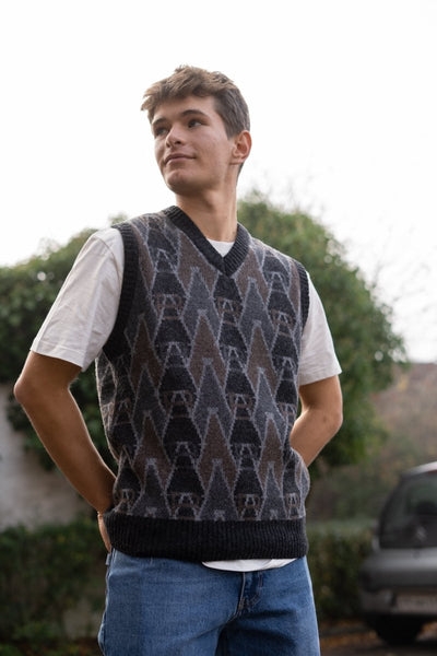 Karl Mono Vest - Dark Grey - Munk Store