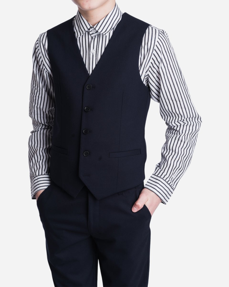 Kennet Waistcoat - Navy - Munk Store