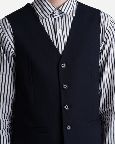 Kennet Waistcoat - Navy - Munk Store