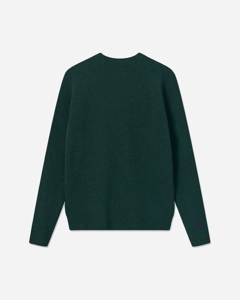 Kevin lambswool jumper - Forest green - Munk Store