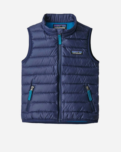 Kids Down Sweater Vest - Classic Navy - Munk Store