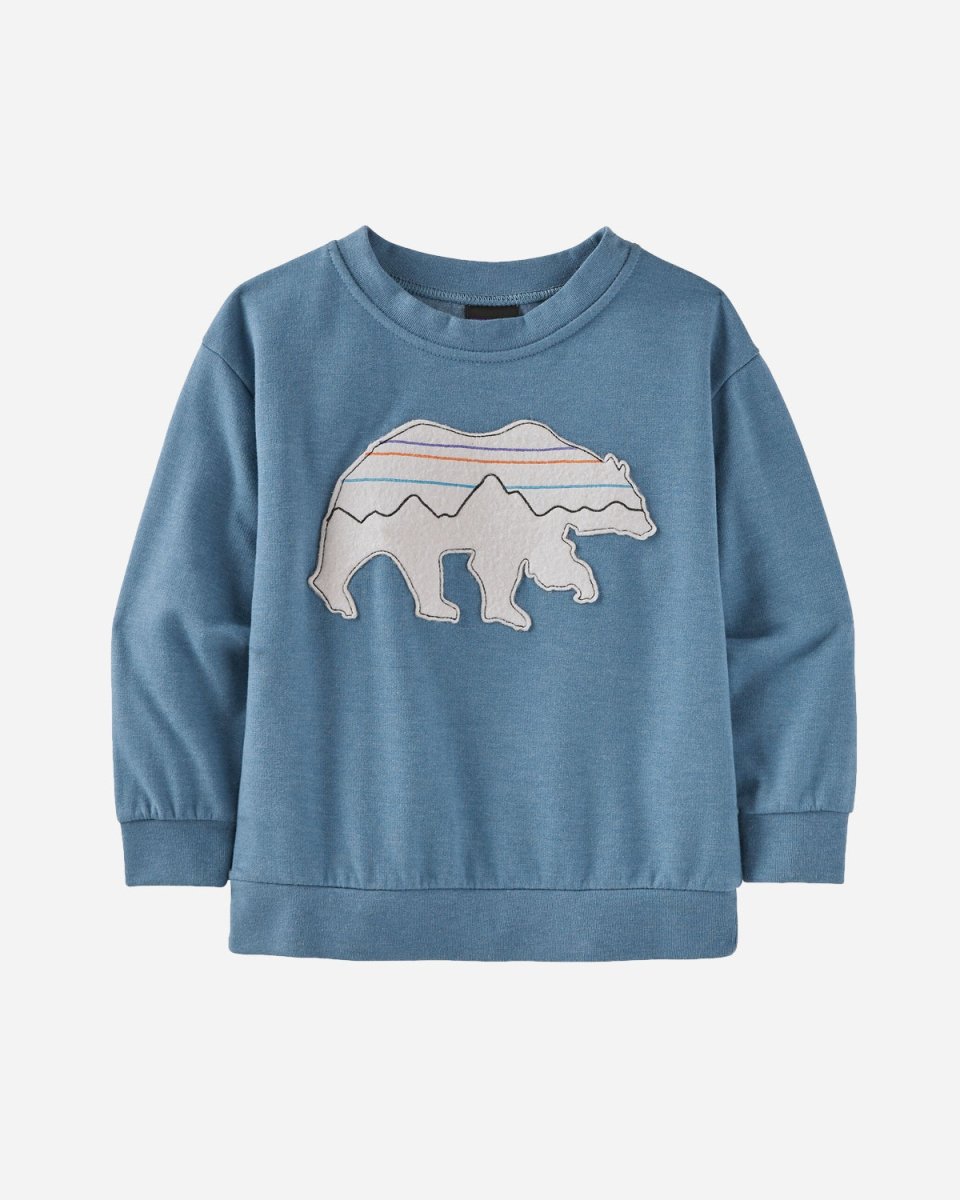 Kids LW Crew Sweatshirt - Pigegon Blue - Munk Store