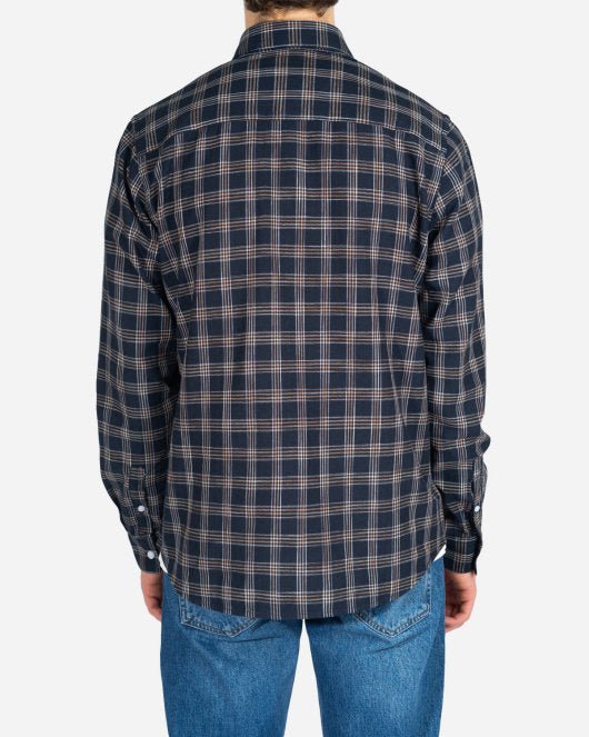 Klarxo Check Shirt - Navy - Munk Store