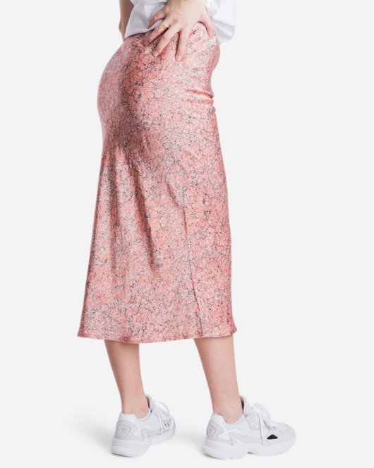 Lennon skirt - Peach Print - Munk Store