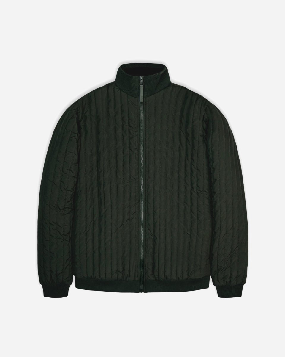 Liner High Neck Jacket - Green - Munk Store