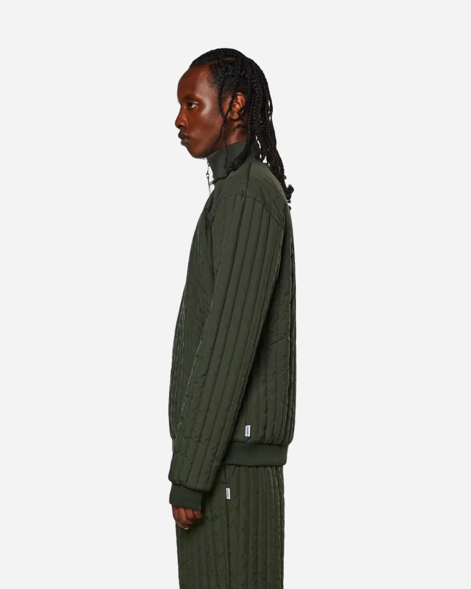 Liner High Neck Jacket - Green - Munk Store