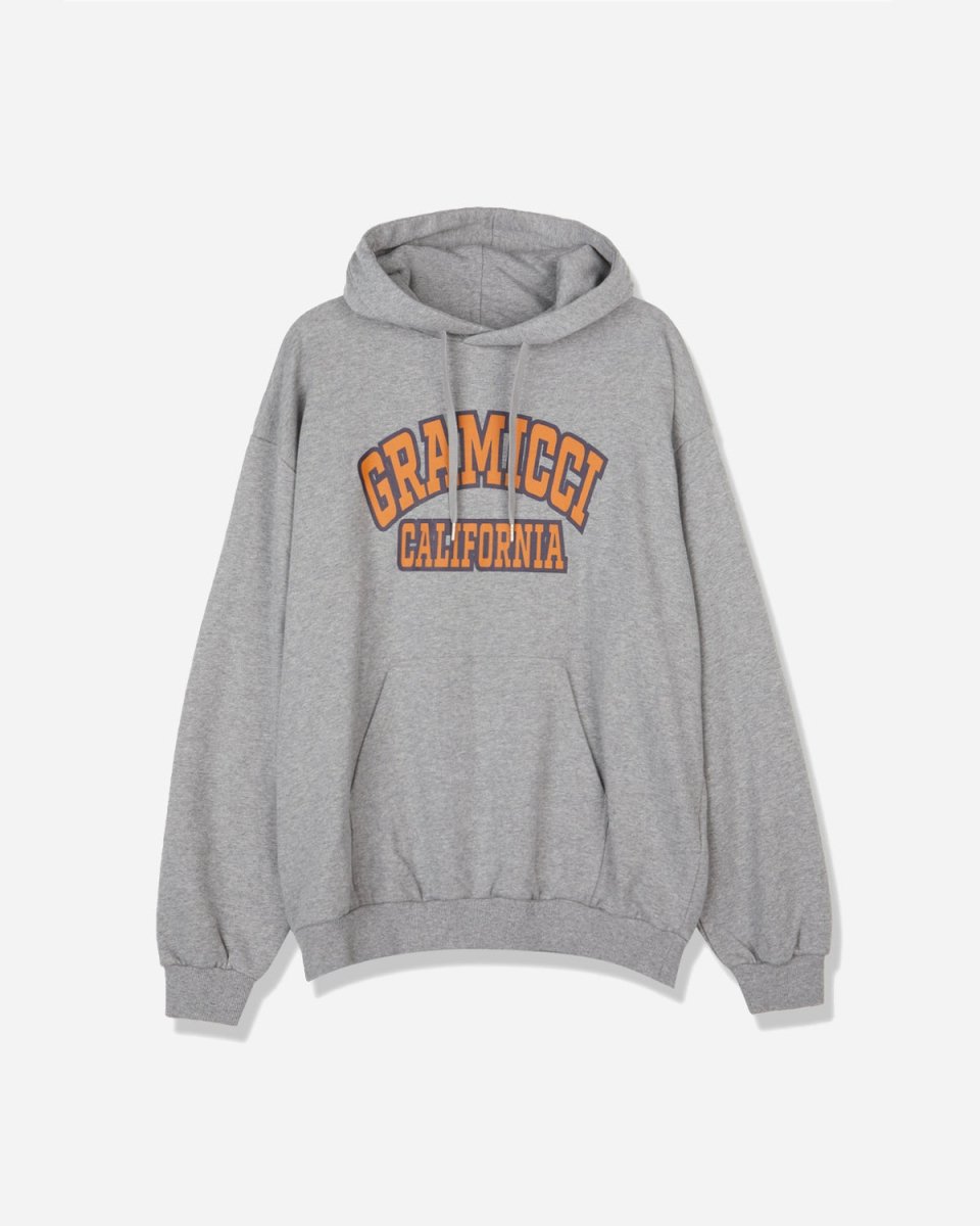 Logo Hooded Sweatshirt - Heather Grey - Munk Store