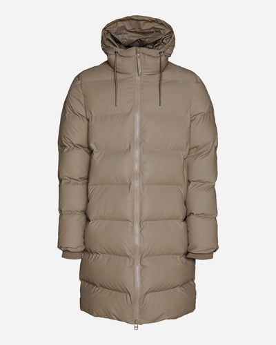 Long Puffer Jacket - Taupe - Munk Store