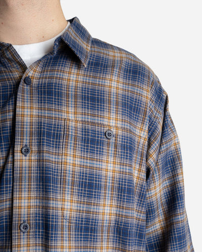 L/S Pima Cotton Shirt - Brew New Navy - Munk Store