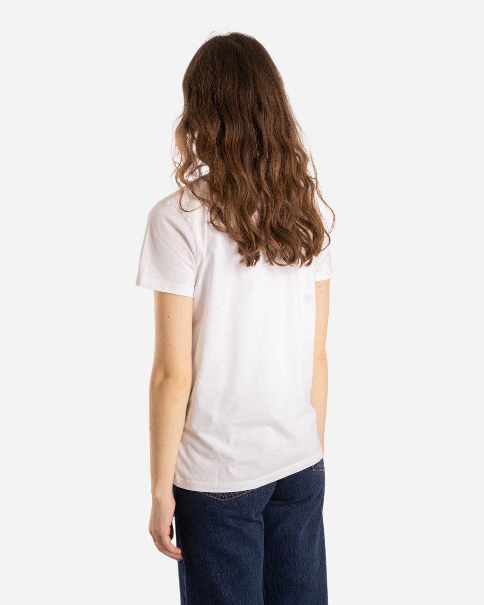 Lulu Tee - White/Navy/Ocean - Munk Store