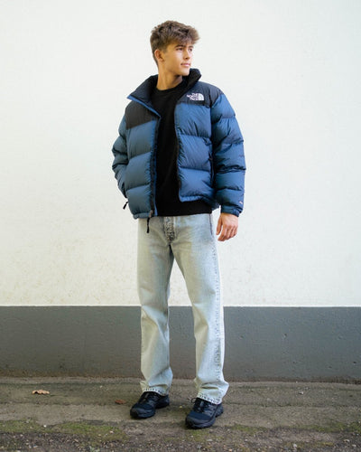M 1996 Retro Nuptse Jacket - Shady Blue - Munk Store