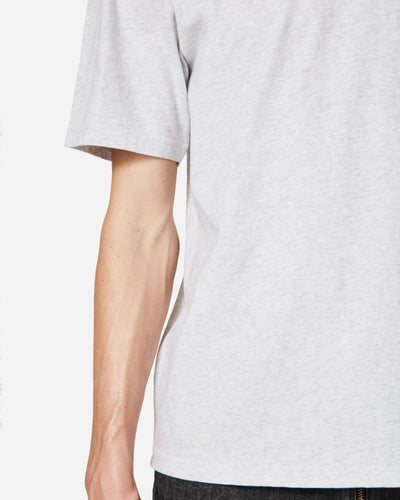 M Casual Tee Short Sleeve - Grey Melange - Munk Store