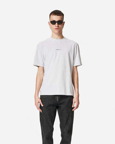 M Casual Tee Short Sleeve - Grey Melange - Munk Store