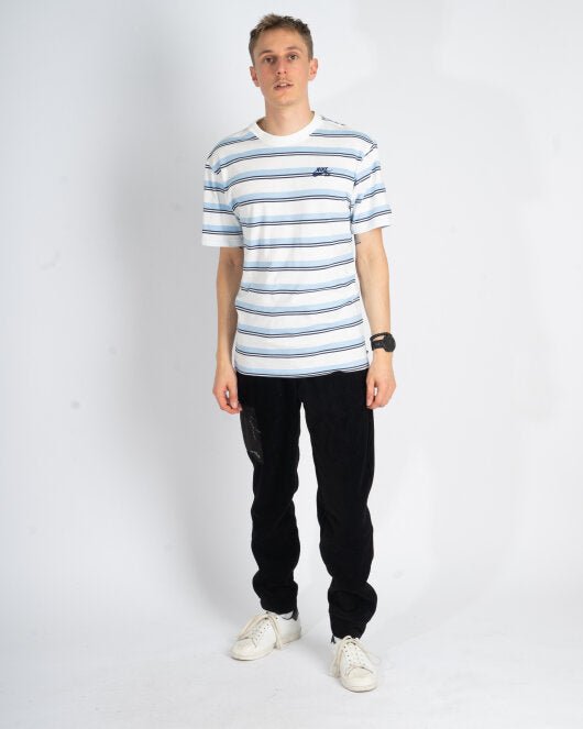 M NK SB Tee Stripe - Blue/White - Munk Store