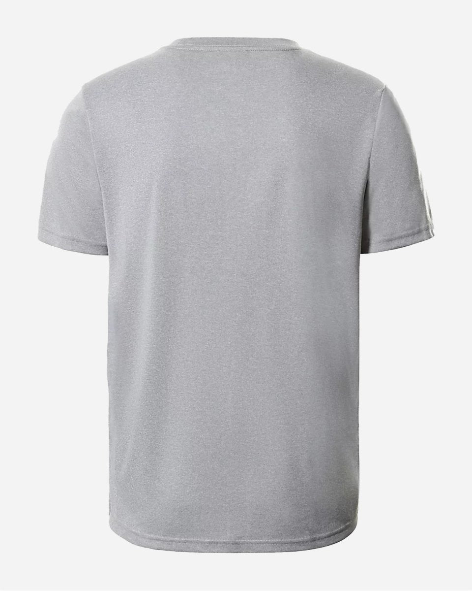 M Reaxion Amp Crew Tee - Mid Grey - Munk Store