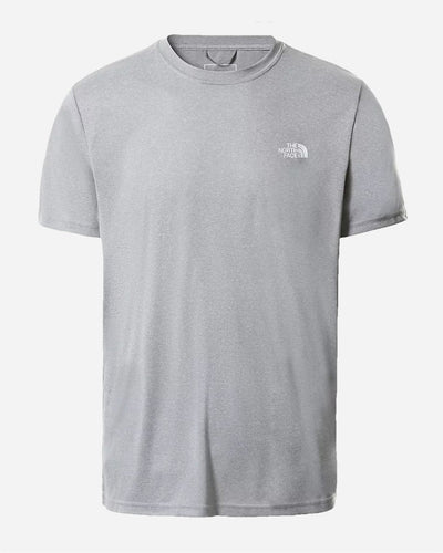 M Reaxion Amp Crew Tee - Mid Grey - Munk Store