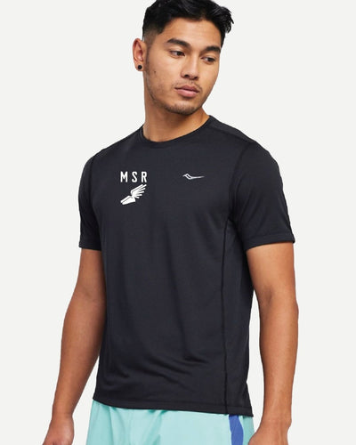 M Stopwatch Short Sleeve Men - Black - Munk Store