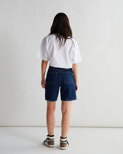 Maggie 90s Rinse Shorts - Blue - Munk Store