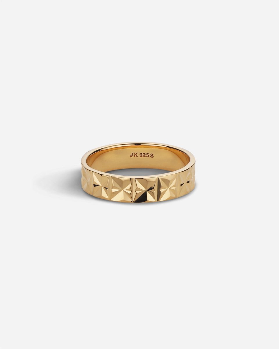 Medium Reflection Ring - Gold - Munk Store