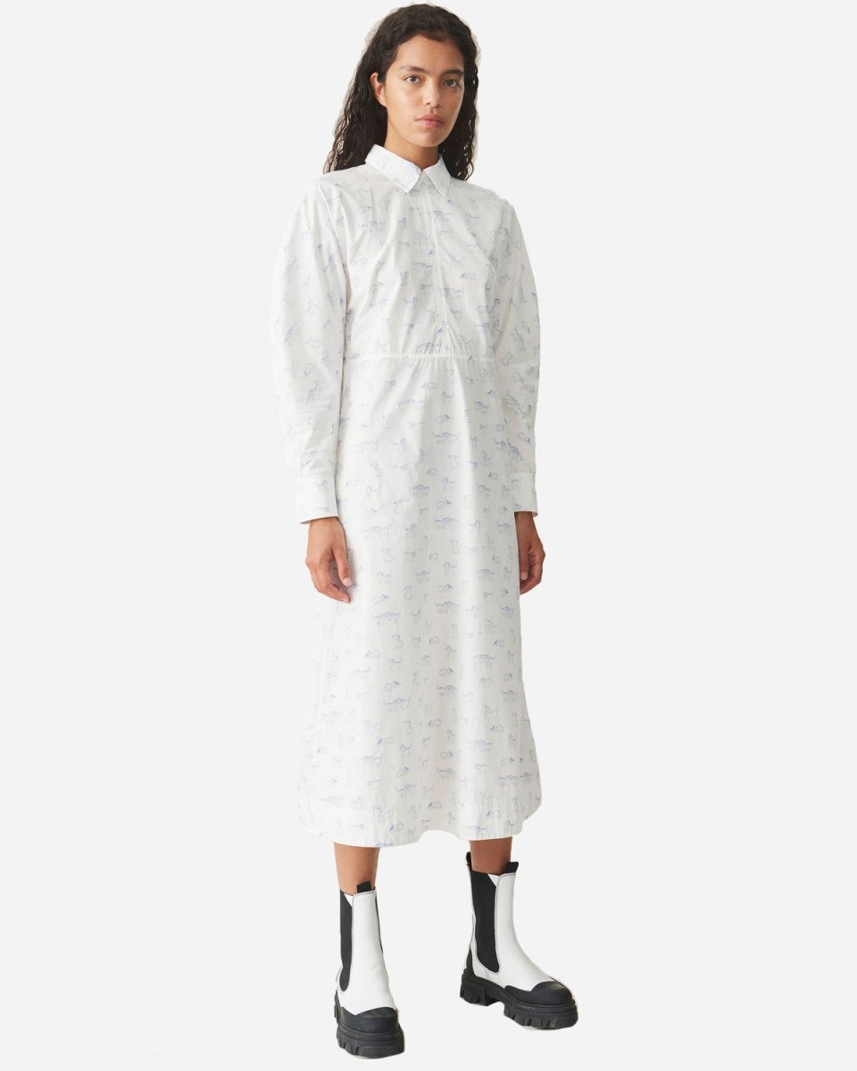 Midi Dress - Bright White - Munk Store