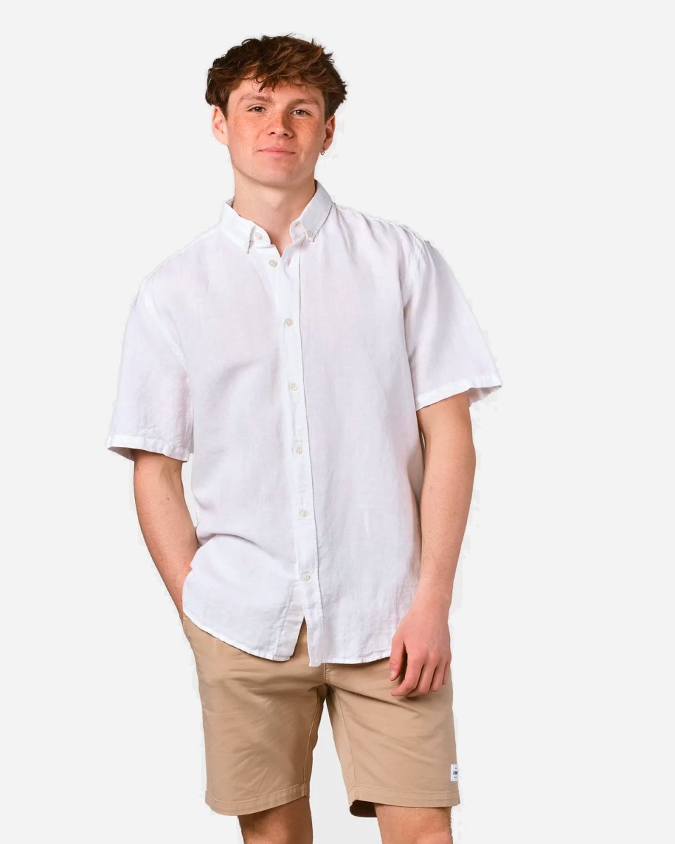 Mikkel Linen Shirt - White