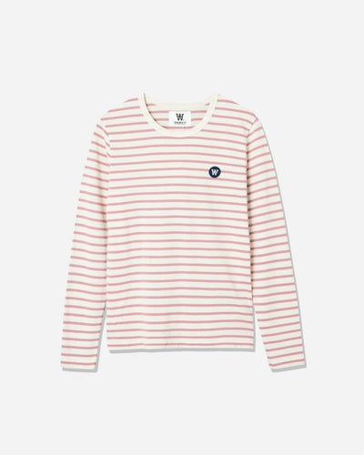 Moa long sleeve - Off/White/Rose - Munk Store