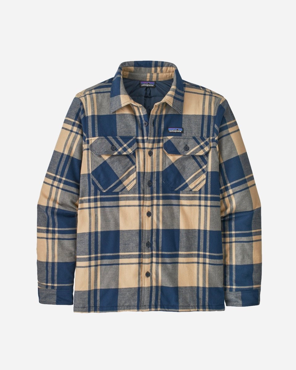 M's Insulated Fjord Flannel Shirt - Oak/Oar Tan - Munk Store