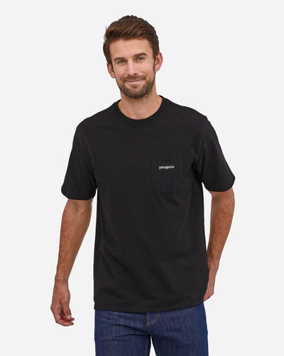 M's Line Logo Ridge Pocket - Black - Munk Store