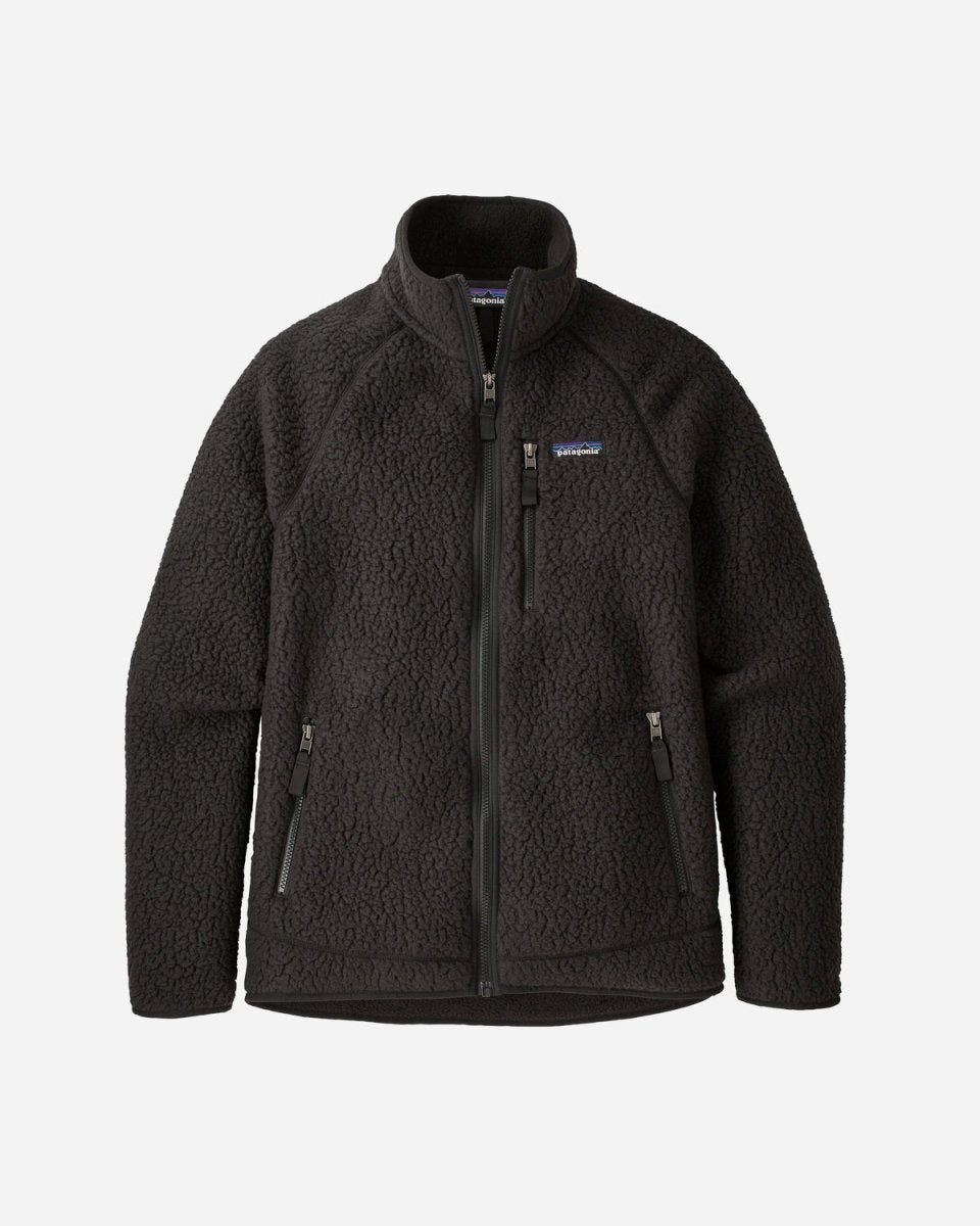 M's Retro Pile Jacket - Black - Munk Store