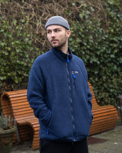 M's Retro Pile Jacket - New Navy - Munk Store