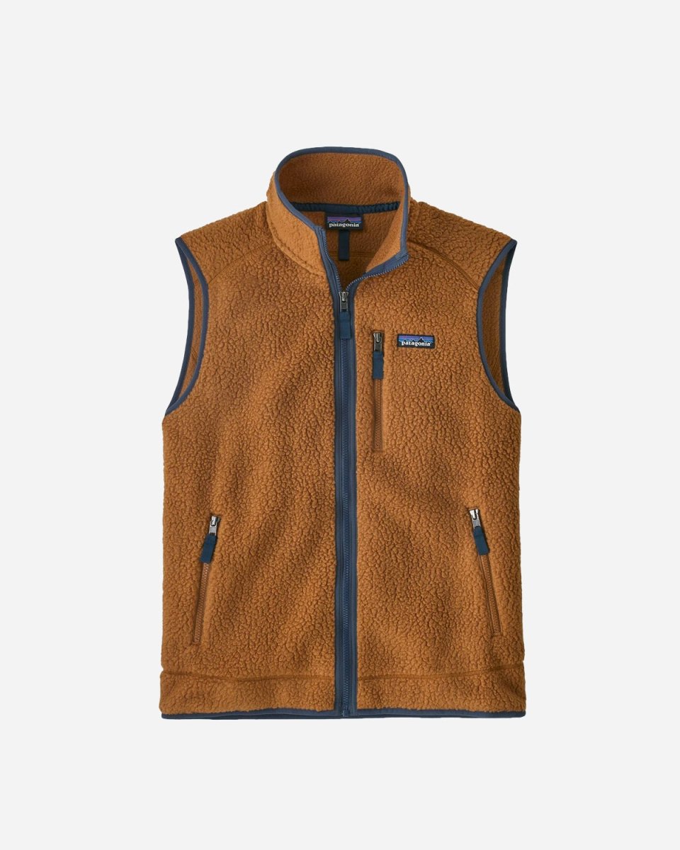 M's Retro Pile Vest - Bear Brown - Munk Store