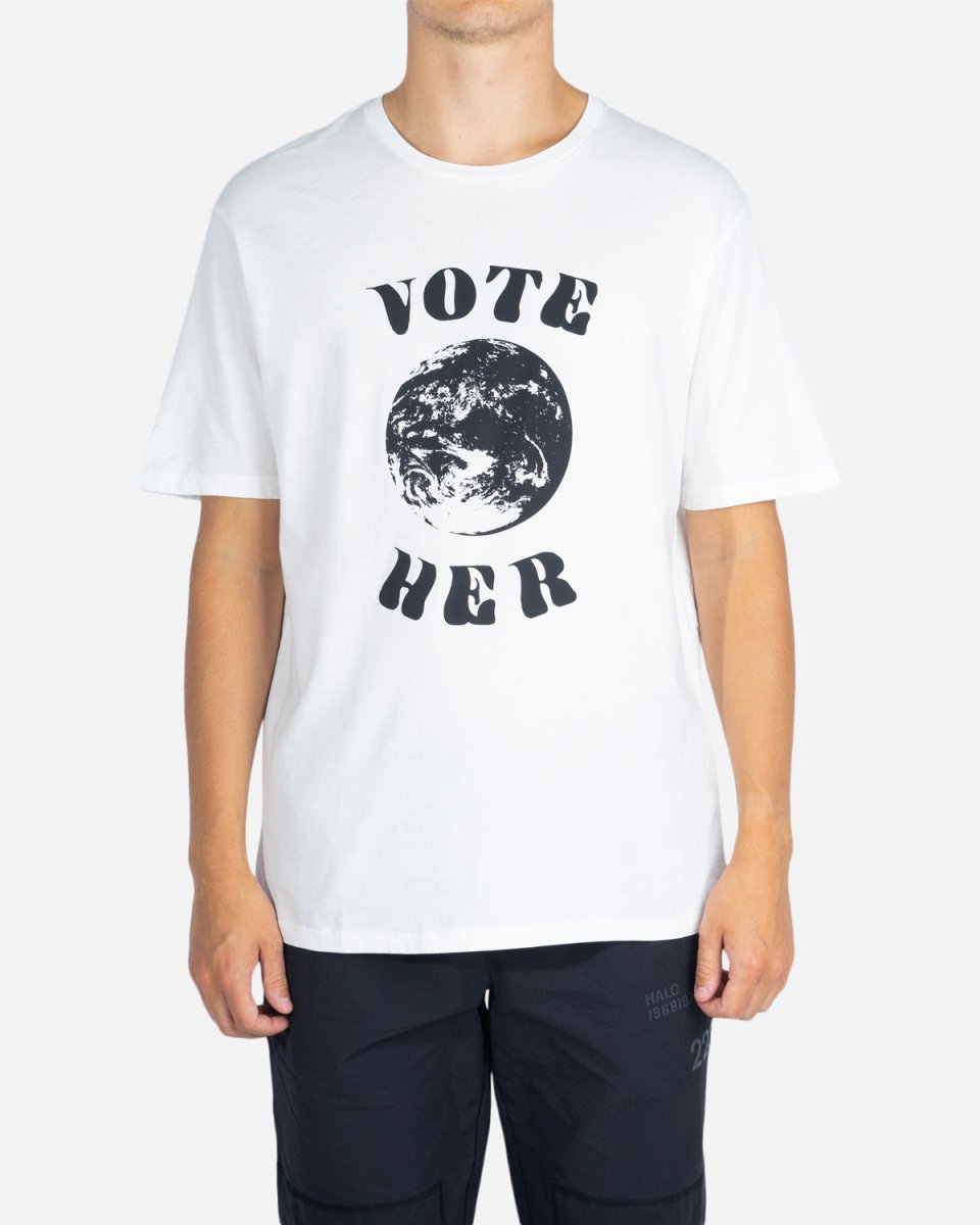 M's Vote Her Organic T-Shirt - White - Munk Store