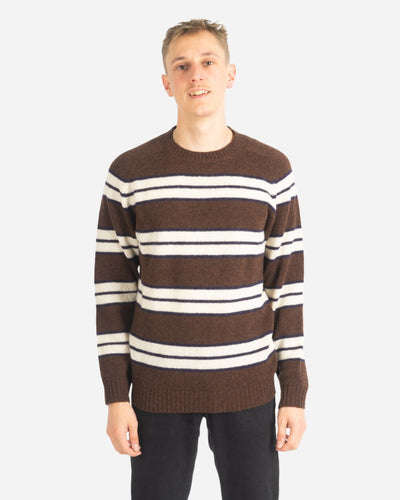 Nathan Stripe 6212 - Brown - Munk Store