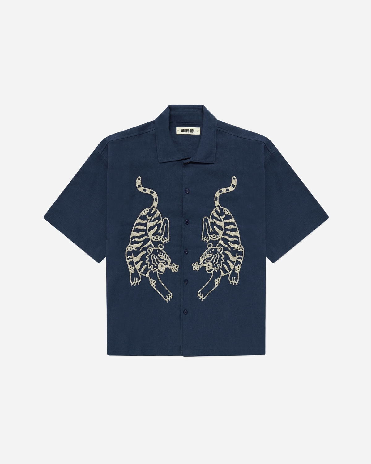 Banks Tiger Shirt - Navy