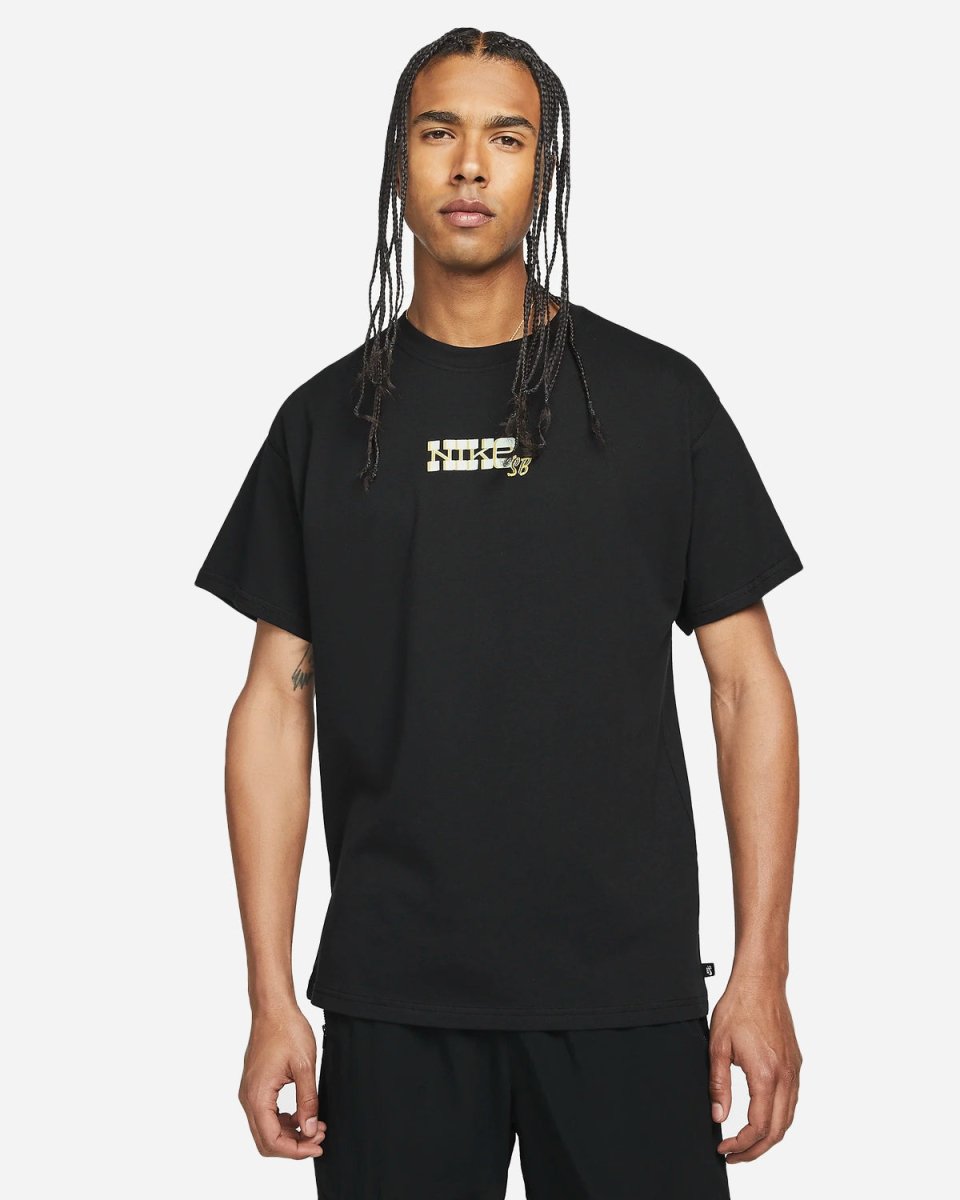 Nike SB Emb Block Tee - Black - Munk Store