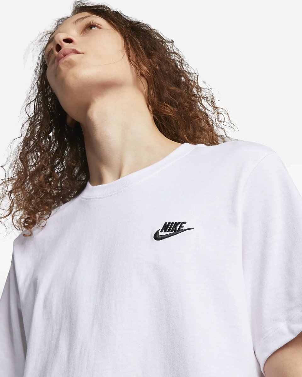 Nike Sportswear Club T-shirt - White/Black - Munk Store