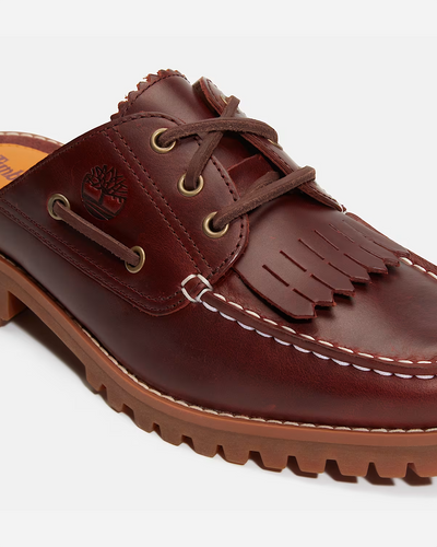 Noreen Mule Shoe - Burgundy