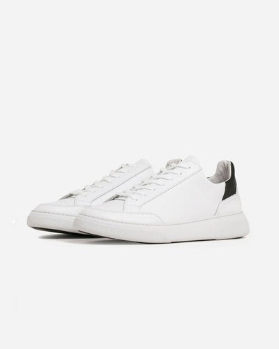 Off Court - White/Black Leathe - White - Munk Store