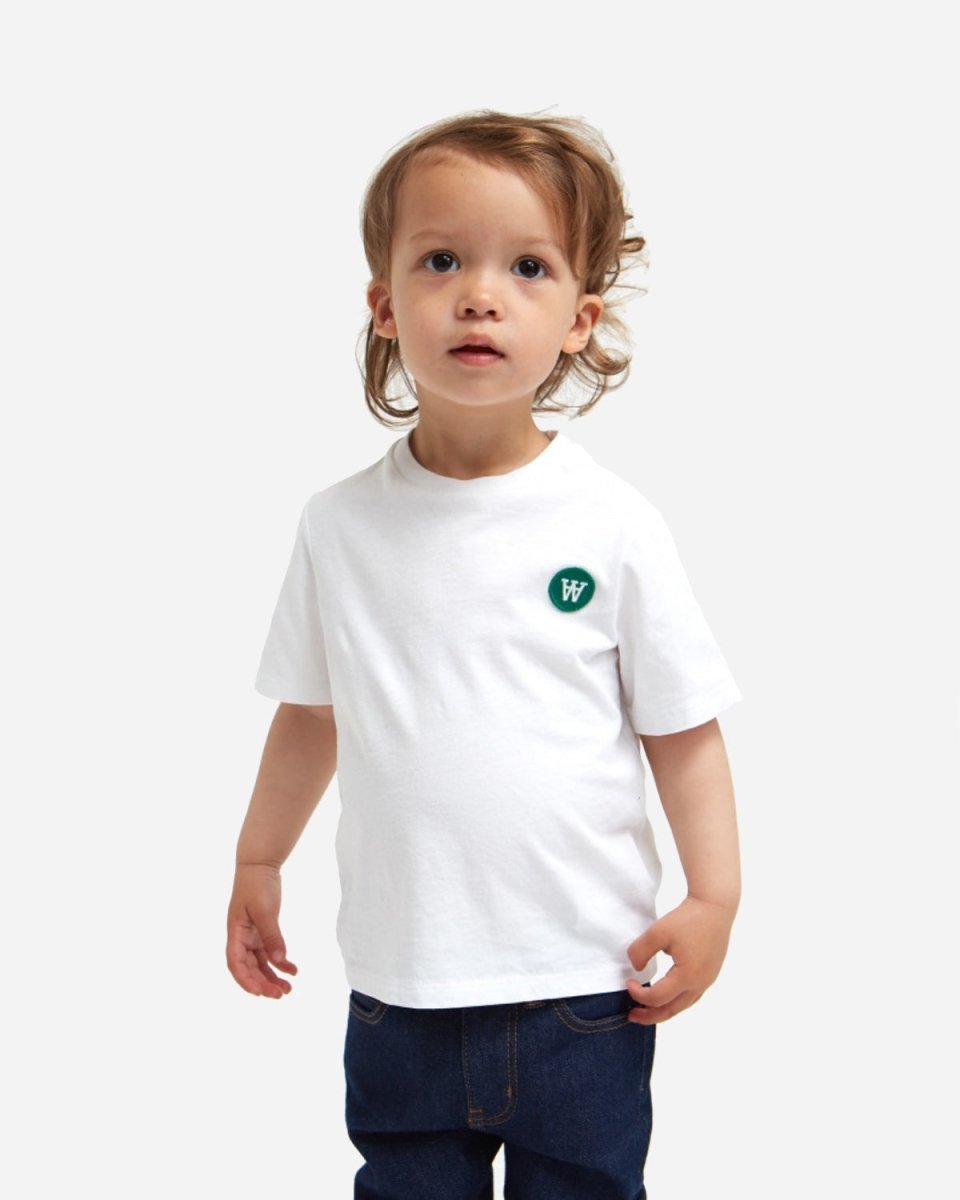Ola Kids T-shirt - Bright White - Munk Store